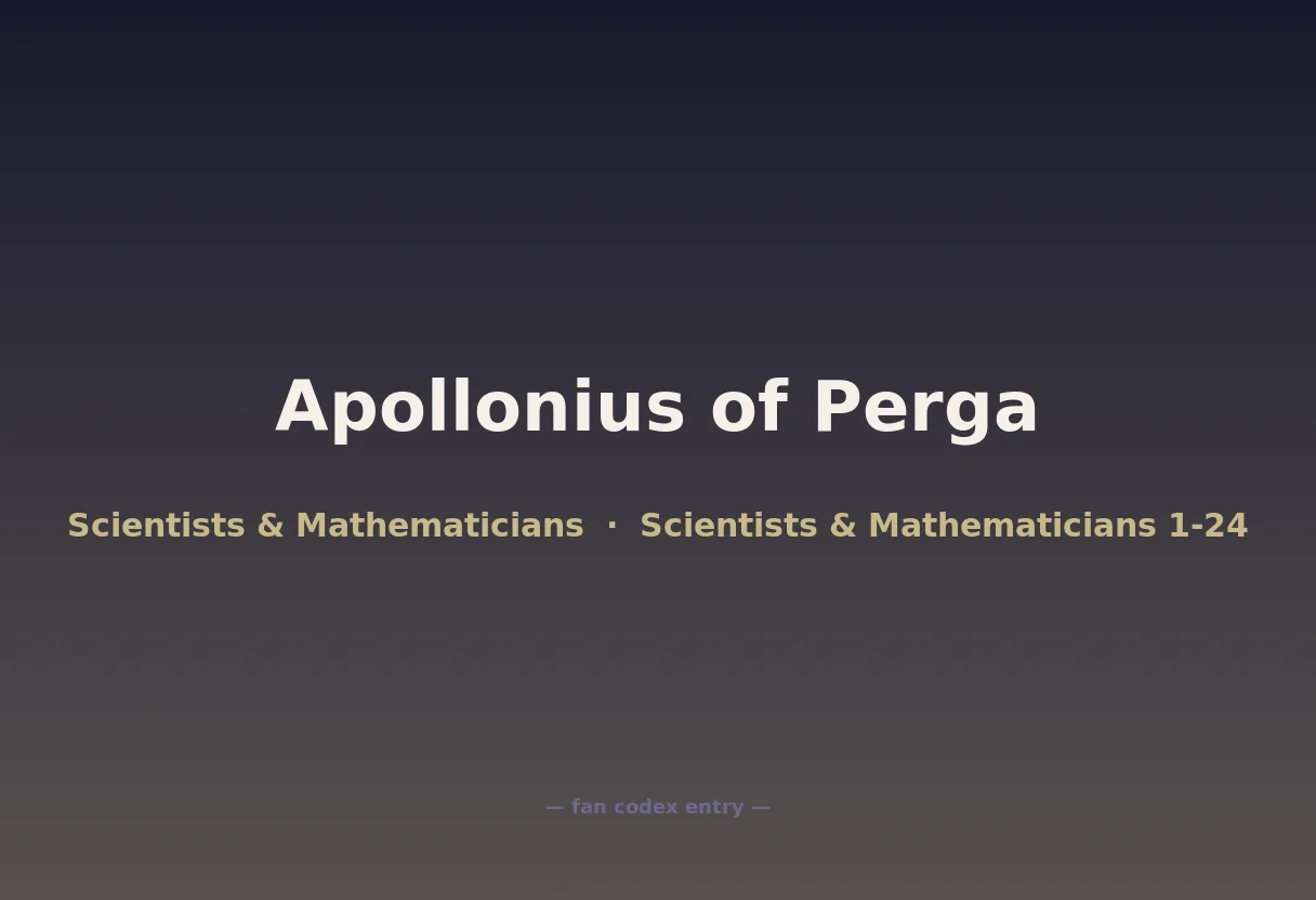 Apollonius of Perga