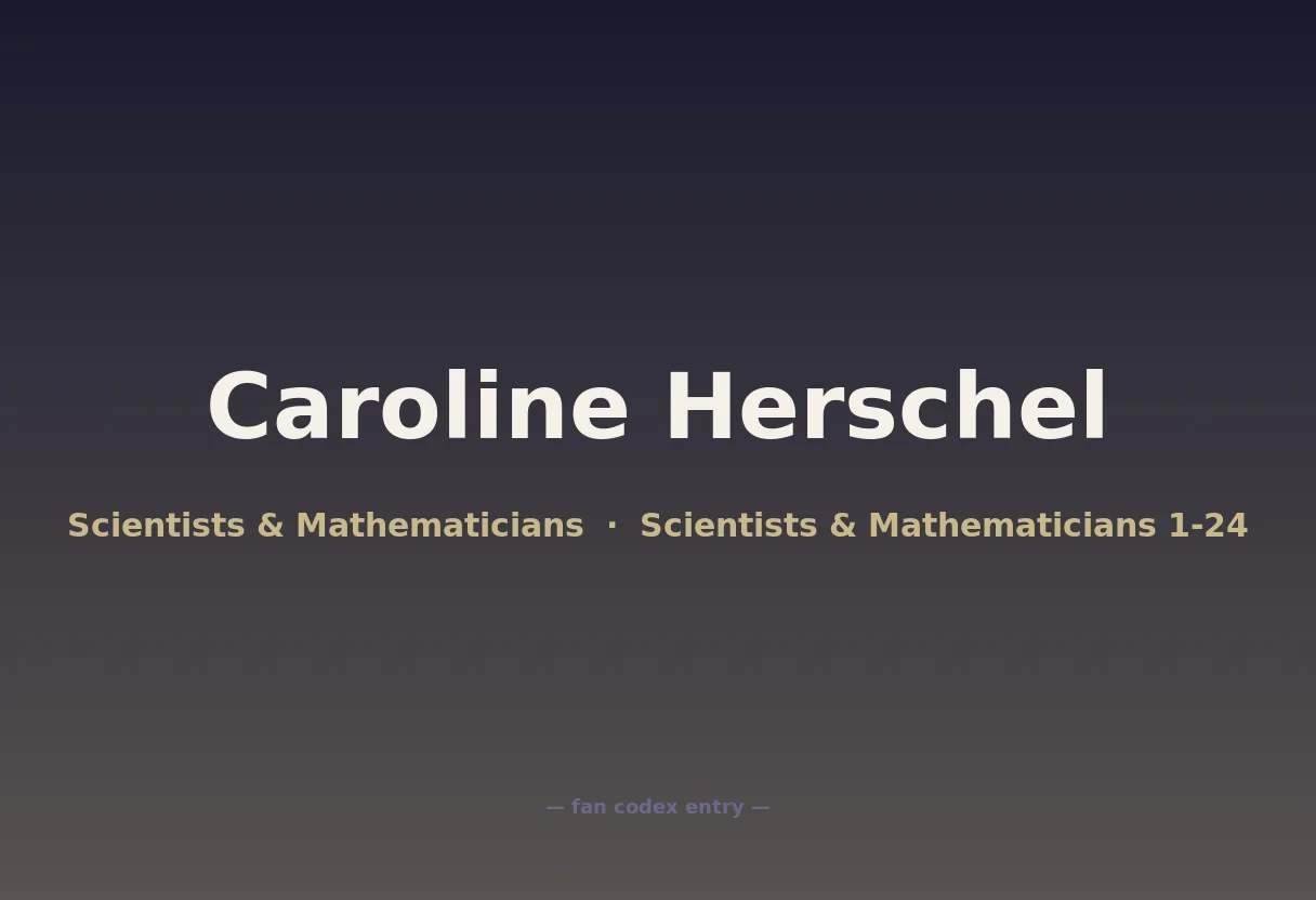 Caroline Herschel