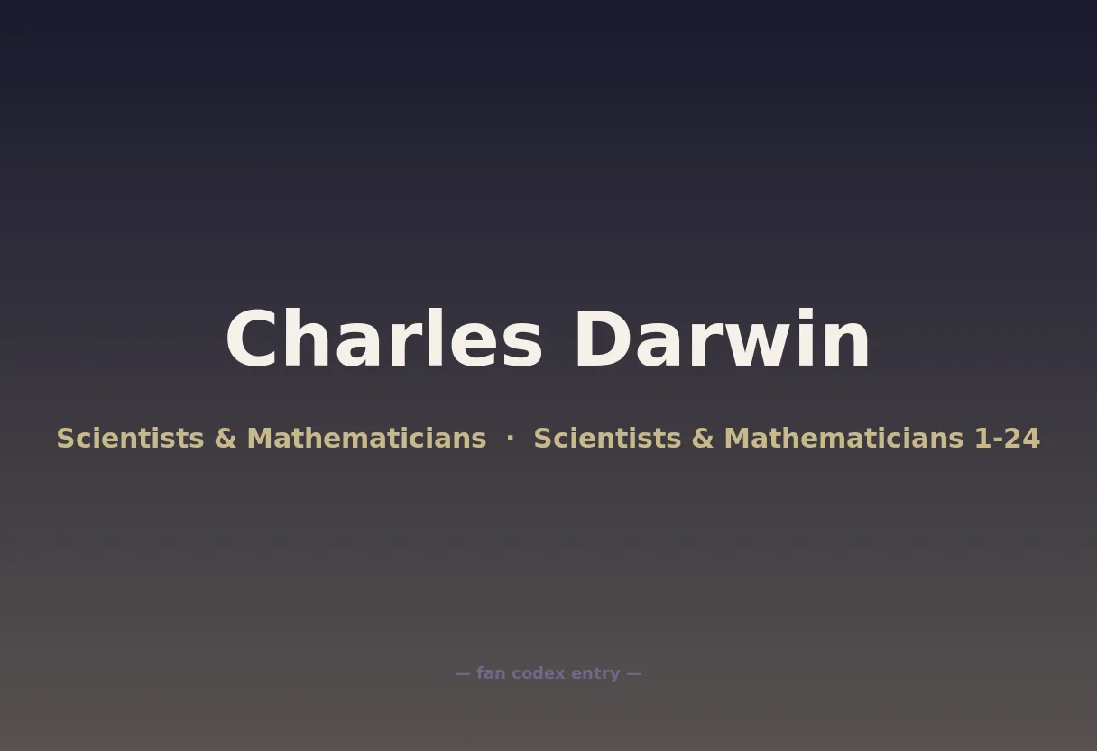 Charles Darwin