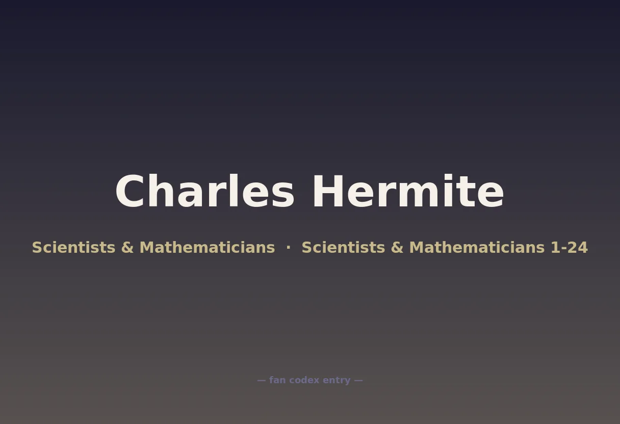 Charles Hermite