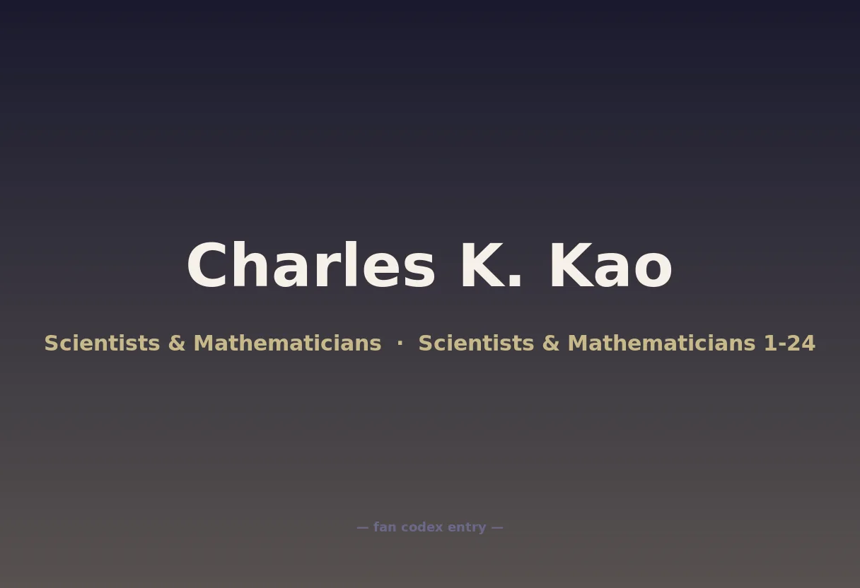 Charles K. Kao