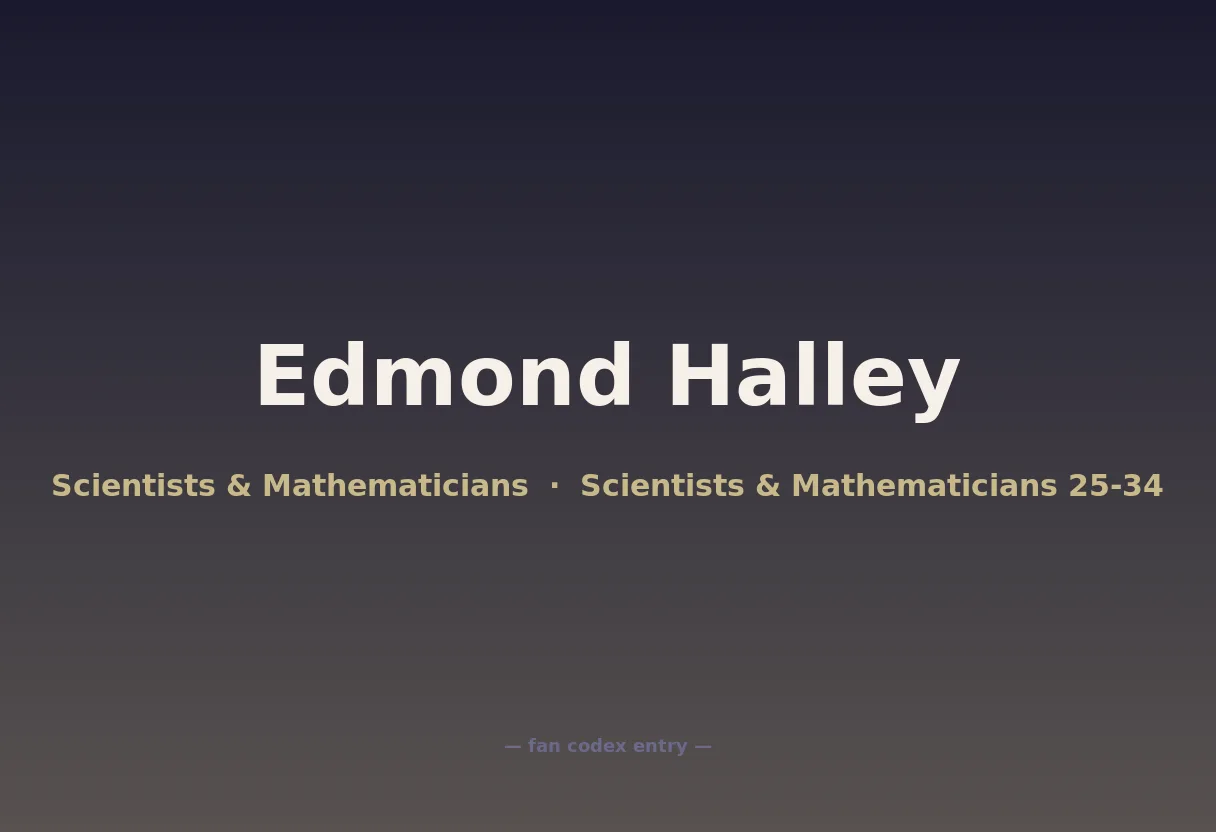 Edmond Halley