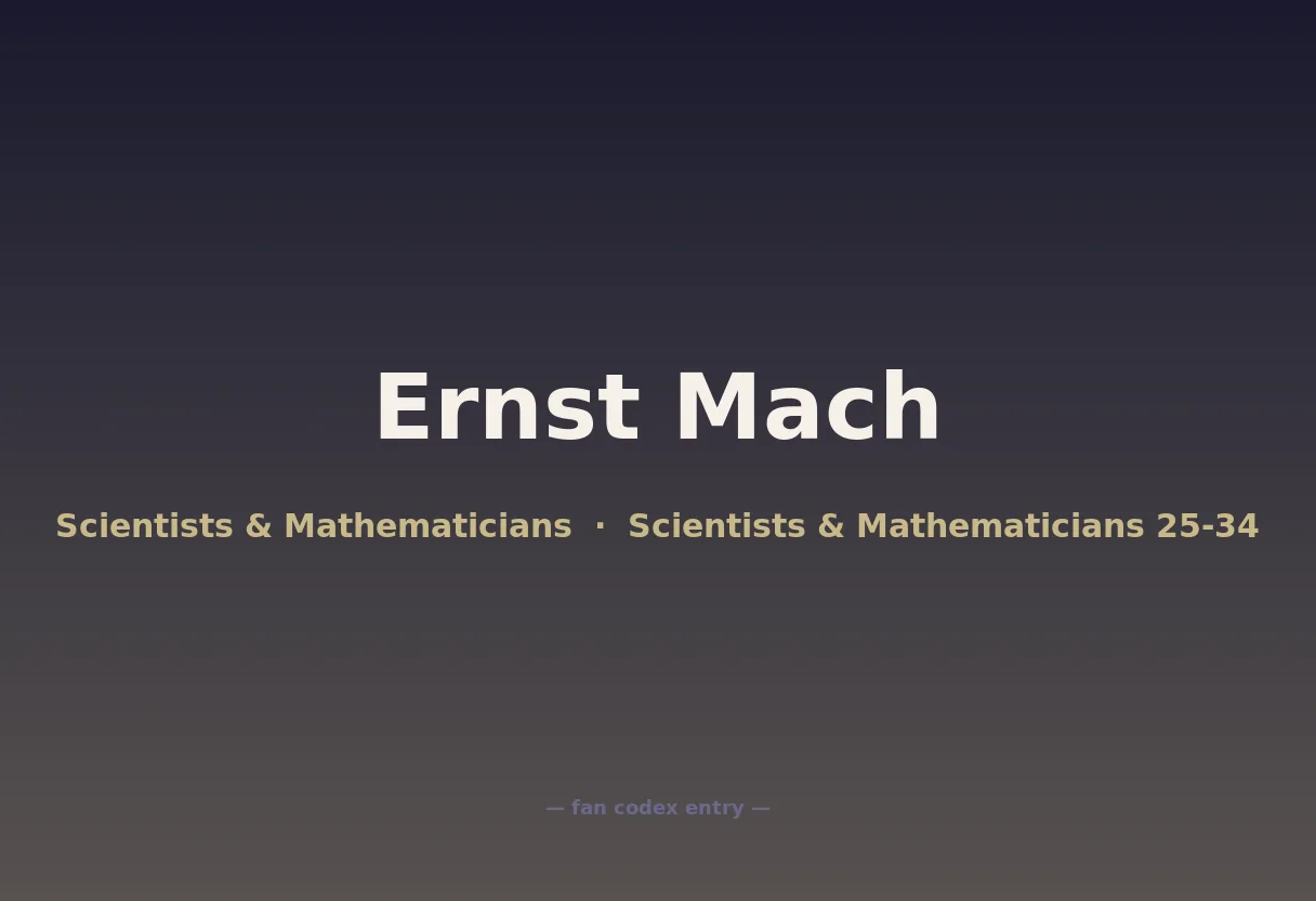 Ernst Mach